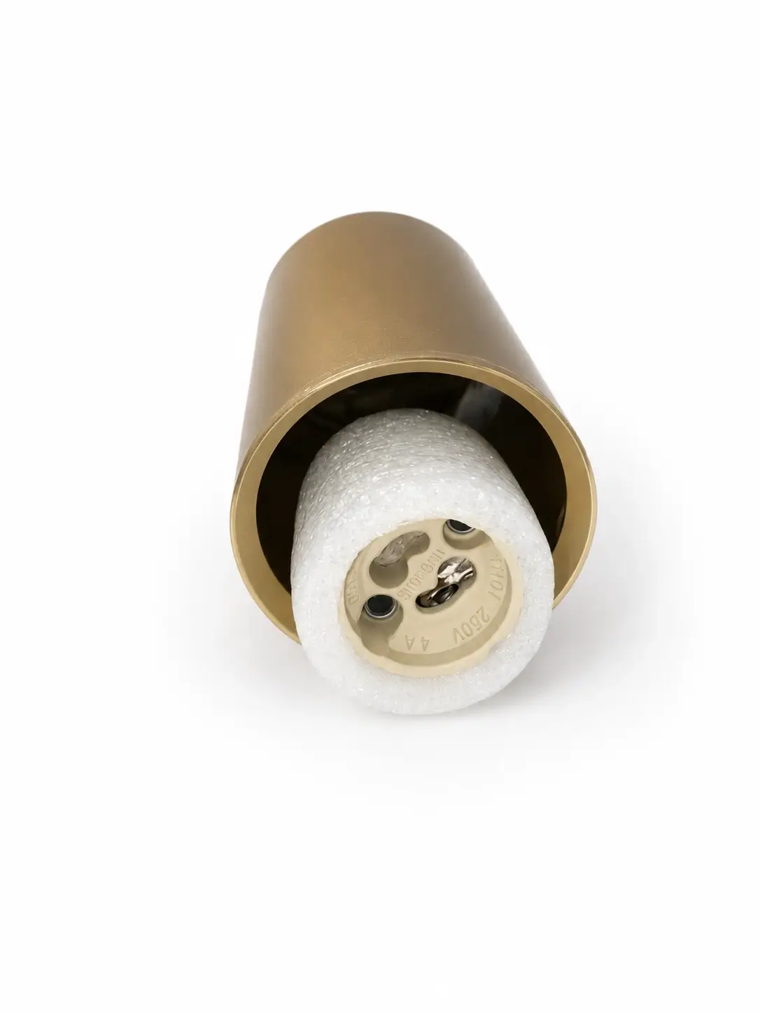 SPOT APPARENT ROND BRASS GU10 5.4 H=13,5CM